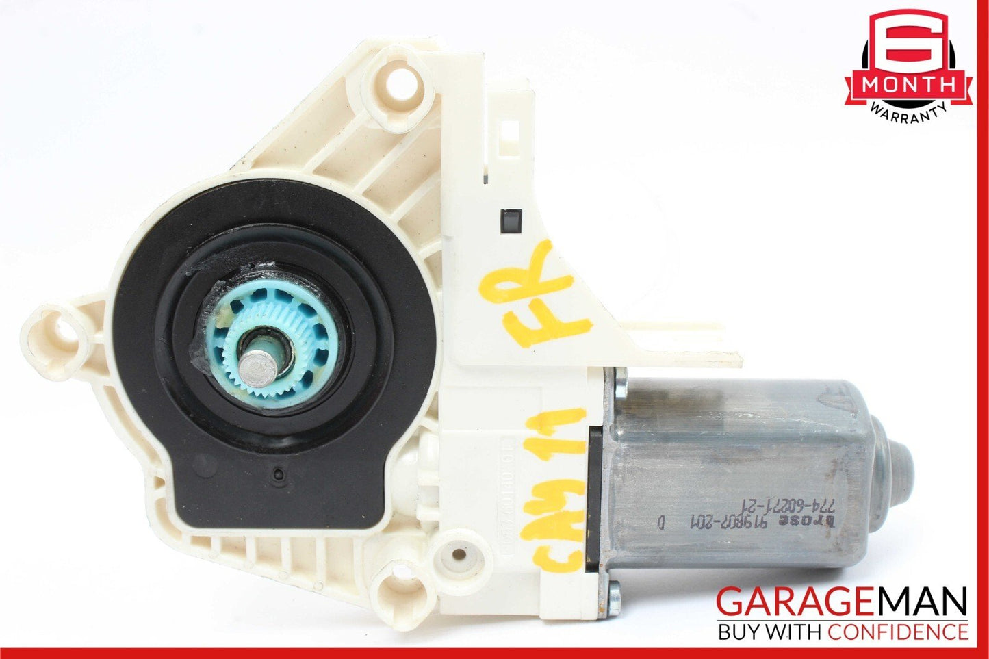 11-17 Porsche Cayenne 958 Front Right Passenger Door Window Regulator Motor