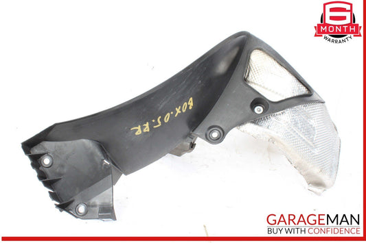 05-08 Porsche Boxster 987 Rear Right Passenger Side Bumper Guide Heat Shield OEM