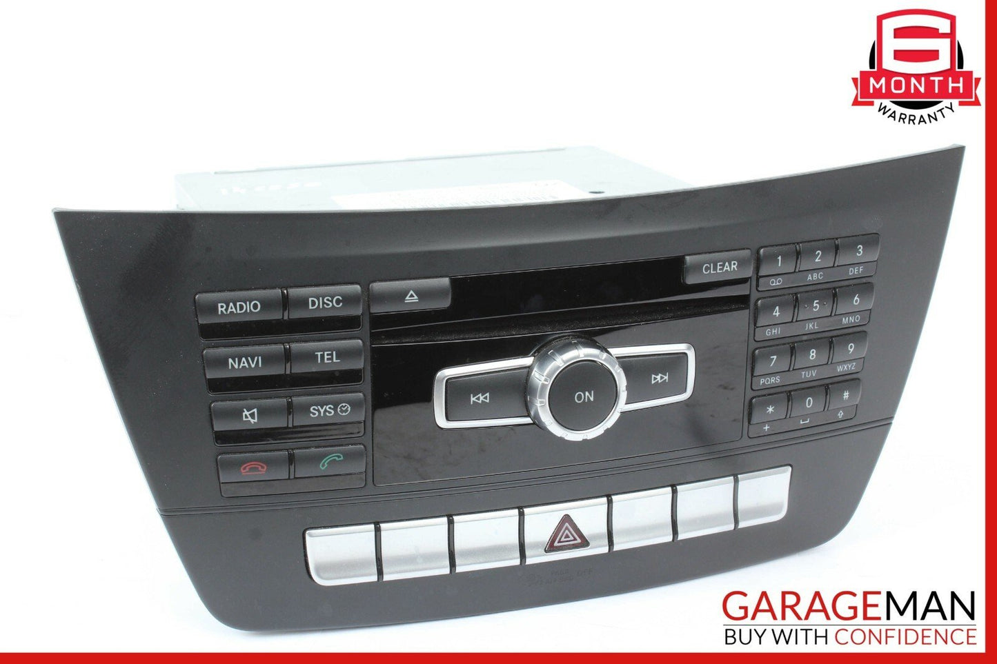 12-14 Mercedes W204 C250 C300 Navigation Comand Head Unit DVD CD Radio Audio OEM
