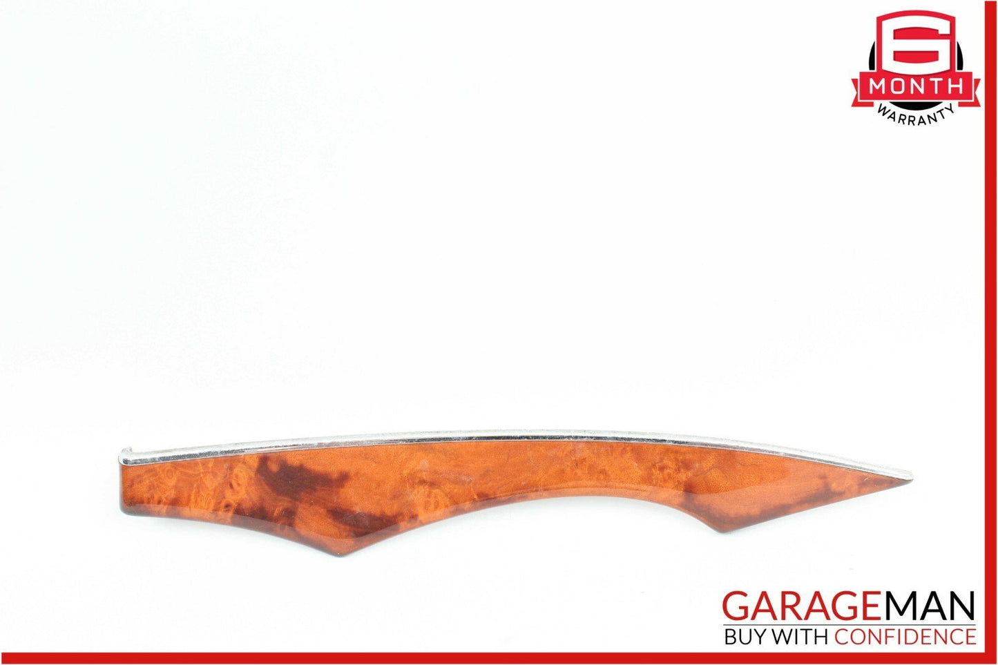 03-09 Mercedes W211 E320 E500 E550 Rear Right Passenger Door Trim Bezel Wood OEM