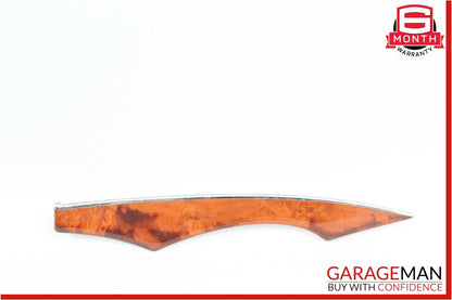03-09 Mercedes W211 E320 E500 E550 Rear Right Passenger Door Trim Bezel Wood OEM