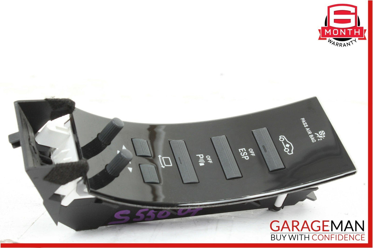 07-13 Mercedes S550 CL550 Dashboard Instrument Cluster Dash Controller Switch