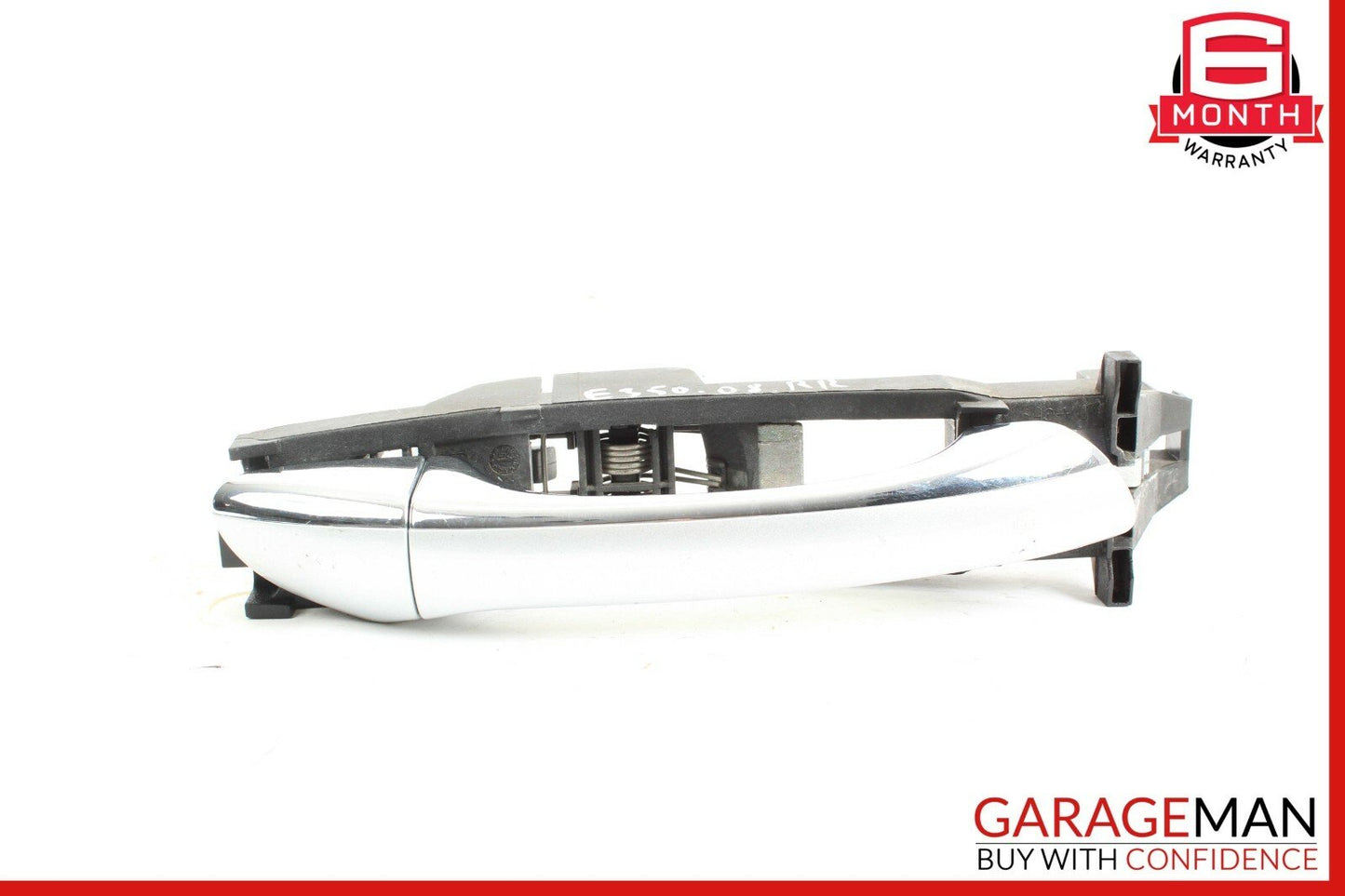03-09 Mercedes W211 E350 E500 Rear Right Side Exterior Door Handle Silver OEM