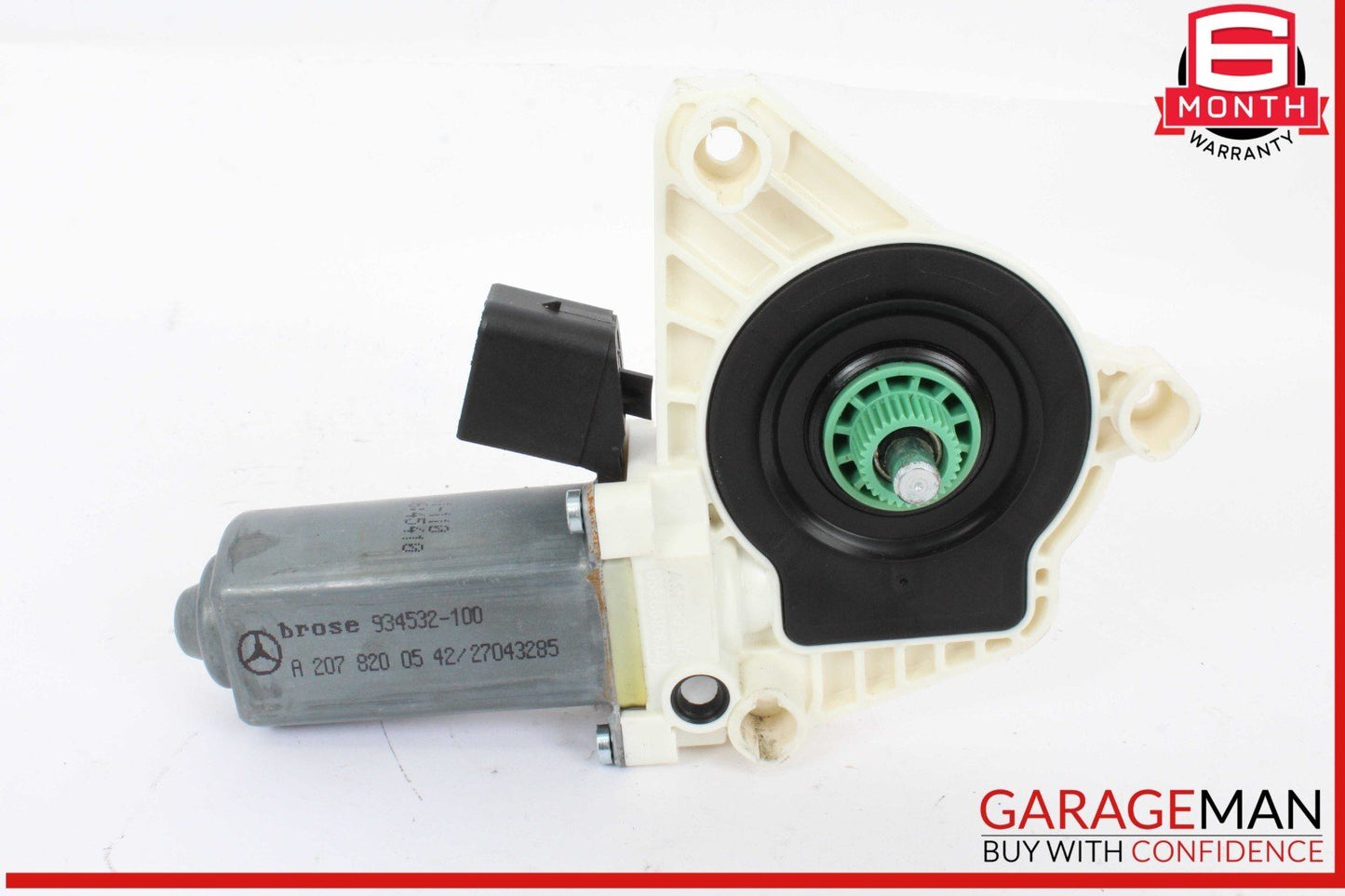 10-20 Mercedes W218 CLS550 Rear Left Window Regulator Motor 2078200542 OEM