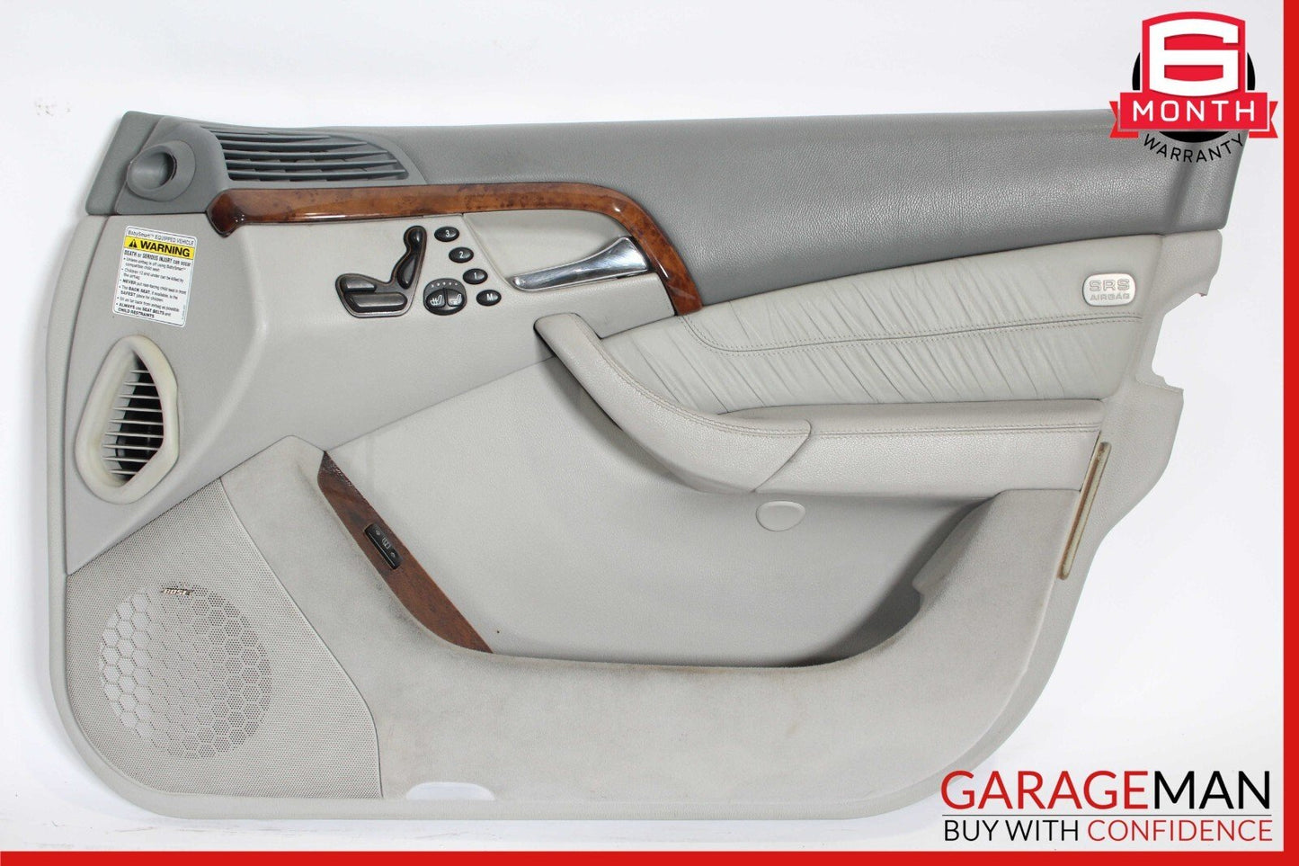 03-06 Mercedes W220 S55 S65 AMG Front Right Side Interior Door Panel Assembly