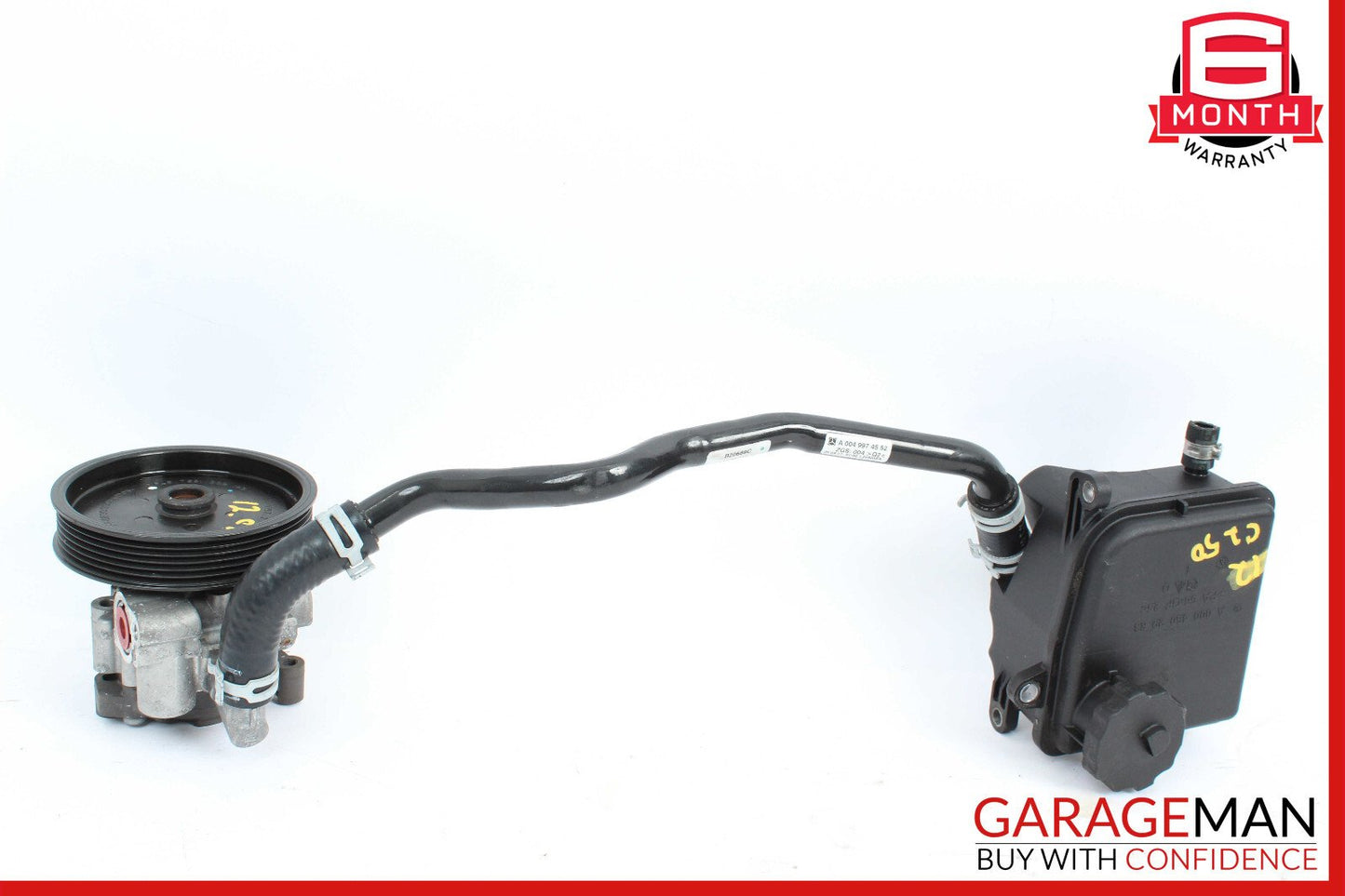 12-14 Mercedes W204 C250 M271 Power Steering Pump Reservoir Hose Tube Assembly