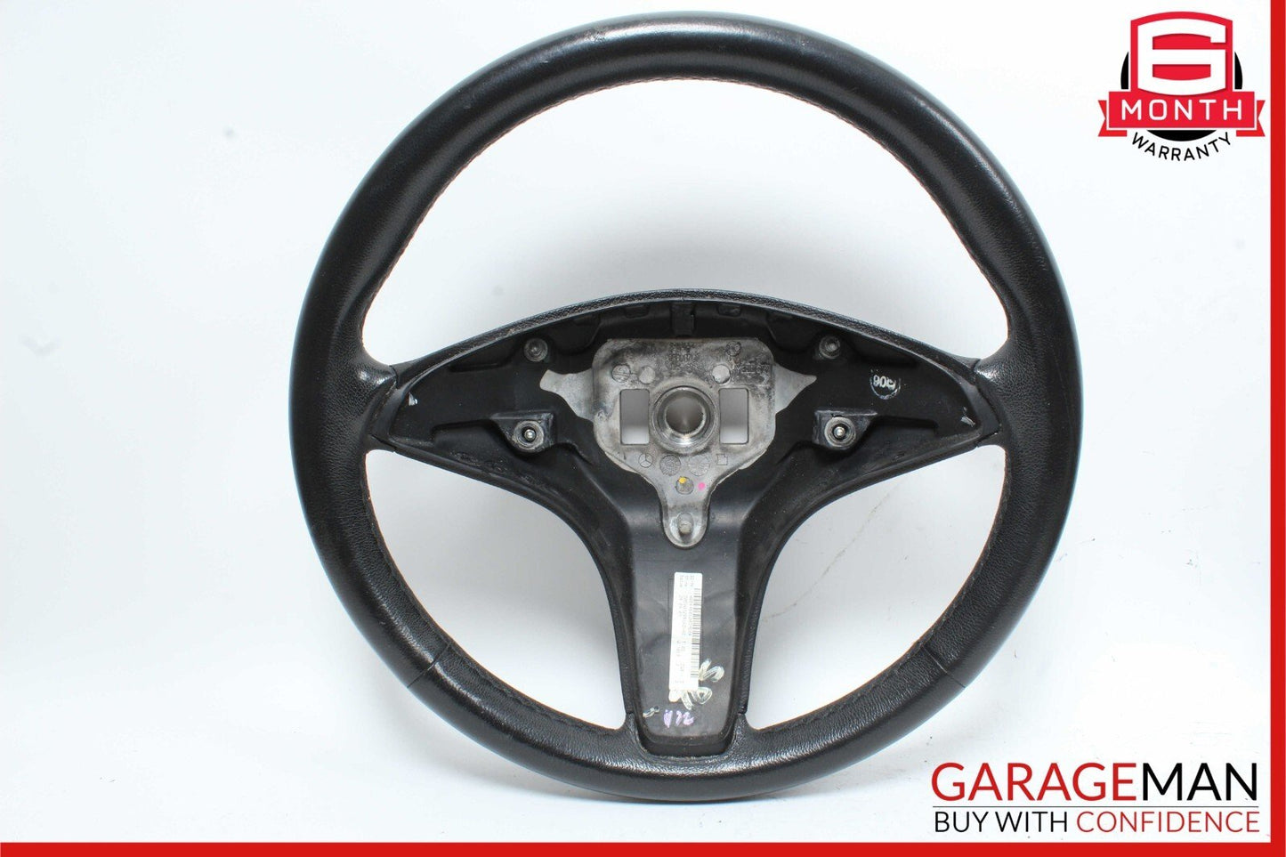 08-12 Mercedes W204 C280 C300 GLK350 Driver Steering Wheel 3 Spoke Black OEM