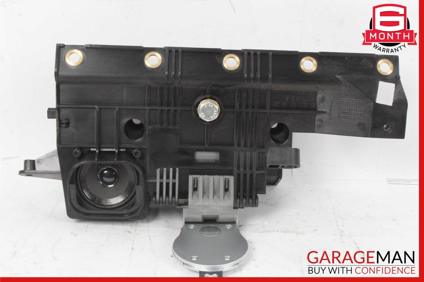 03-08 Mercedes R230 SL550 Rear Right Seat Belt Retractor Speaker Luggage Assy
