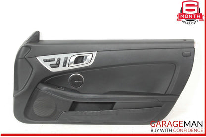 12-16 Mercedes R172 SLK250 SLK300 Front Right Interior Door Panel Black OEM
