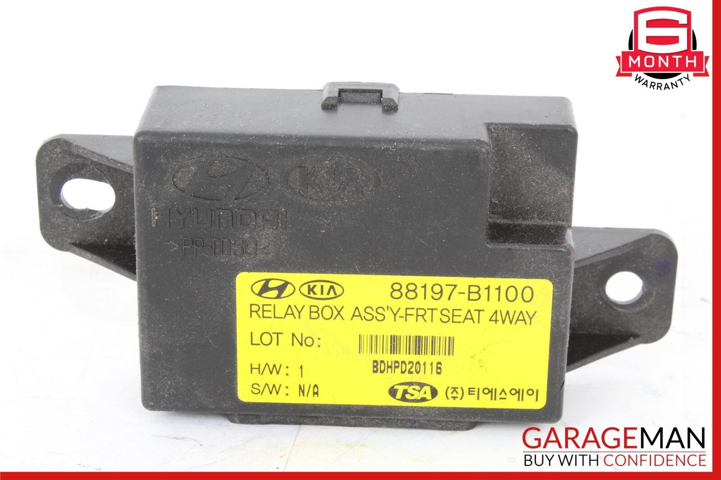15-20 Hyundai Genesis G80 Front Seat Relay Control Module OEM