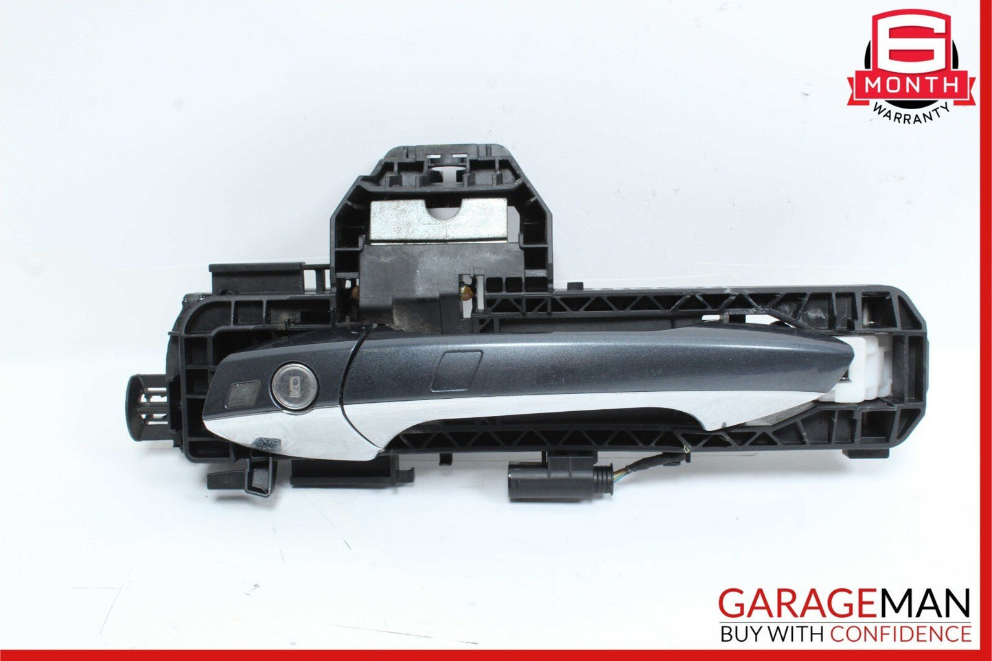 12-14 Mercedes W204 C250 C300 Front Left Driver Side Exterior Door Handle Gray