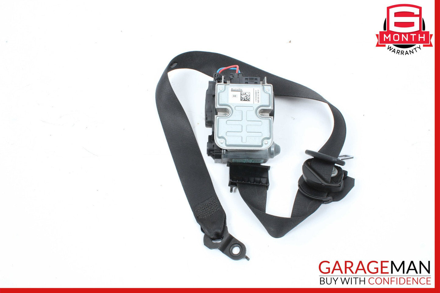 07-09 Mercedes W211 E320 CLS550 Front Right Passenger Side Seat Belt Black OEM