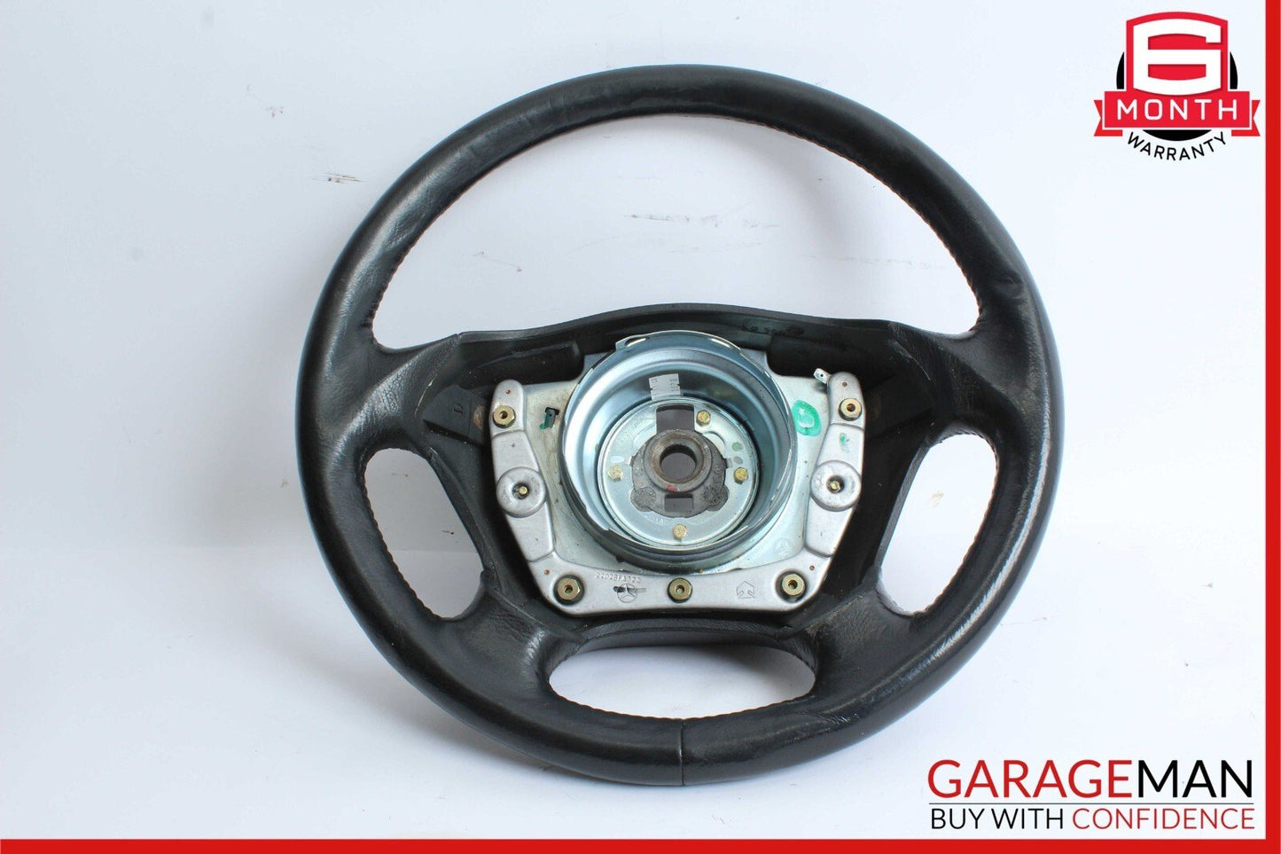 98-05 Mercedes W163 ML350 ML500 ML55 AMG 4 Spoke Driver Steering Wheel Black OEM