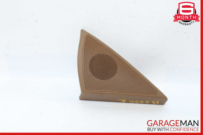 07-13 Mercedes W221 S550 S500 Front Right Side Tweeter Speaker Trim Cover Brown