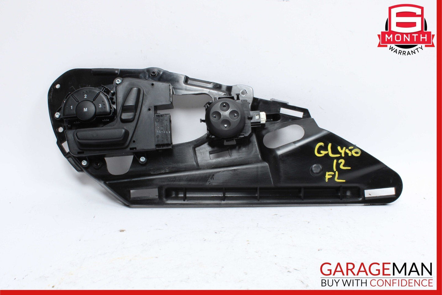 06-12 Mercedes X164 GL450 Front Left Door Window Regulator Panel w/ Switch OEM