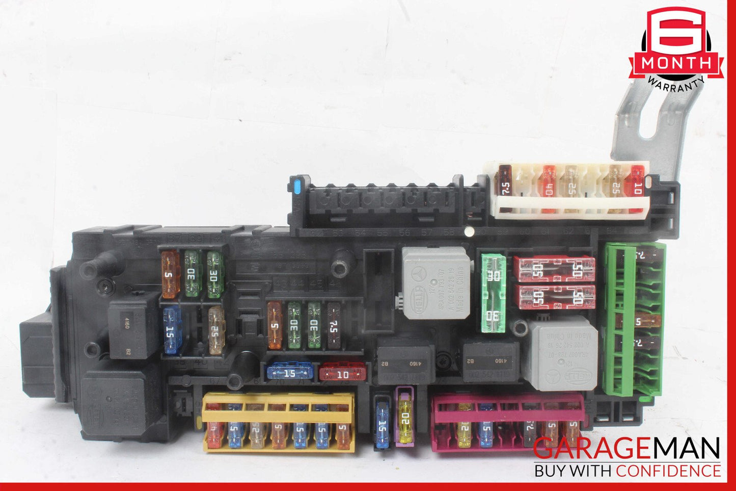 15-18 Mercedes W212 E350 Rear SAM Module Relay Fuse Box OEM