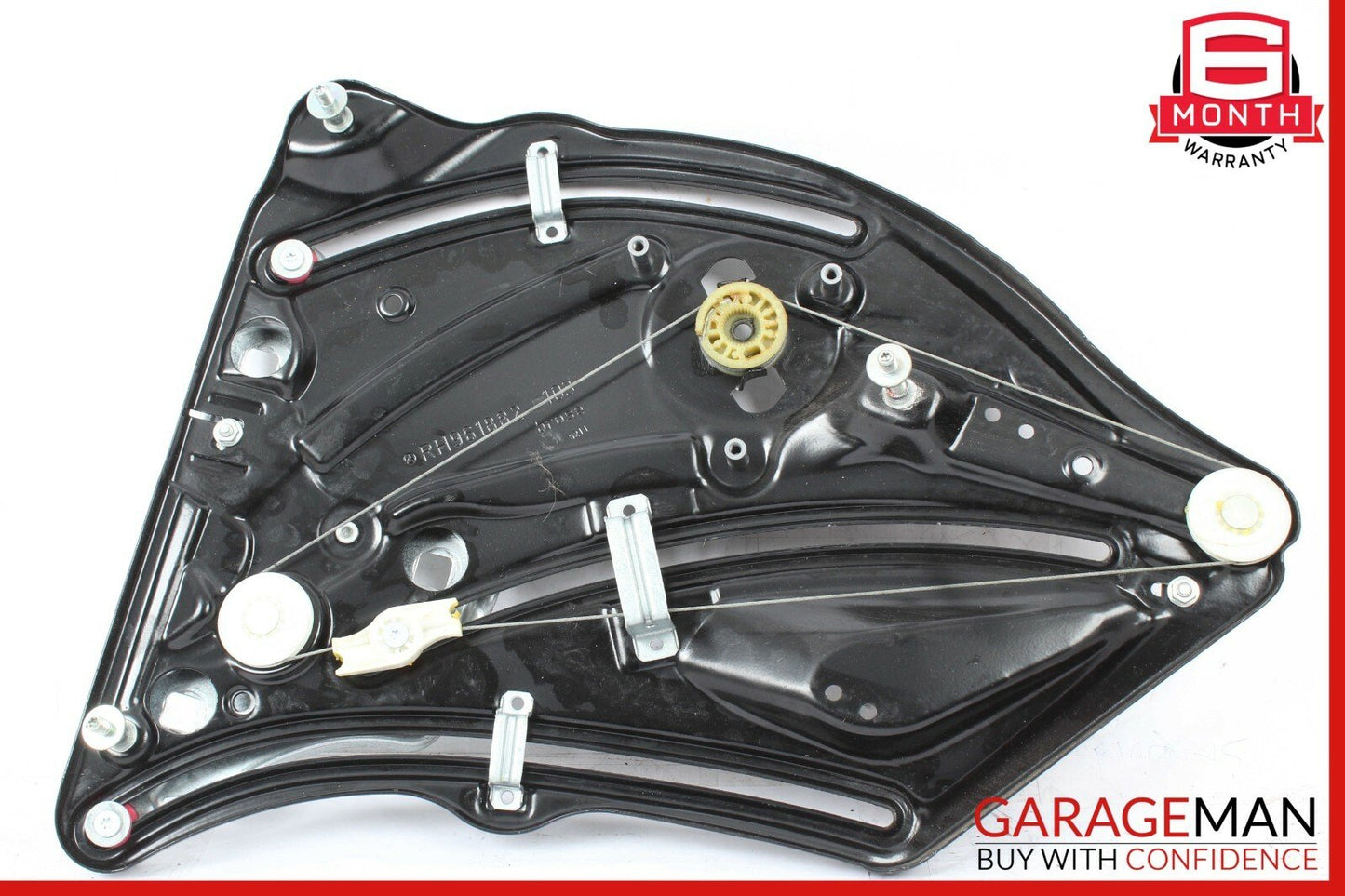 10-16 Mercedes W207 E350 Coupe Rear Right Door Window Regulator Frame w/o Motor