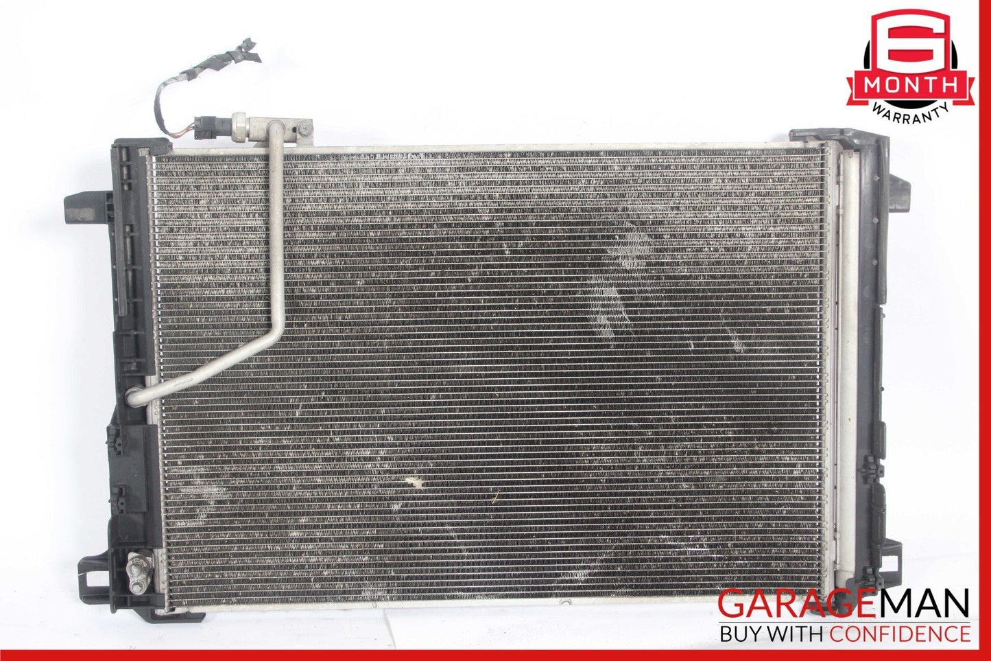 08-17 Mercedes GLK350 C300 E350 Engine AC A/C Air Condenser w/ Shroud Assembly