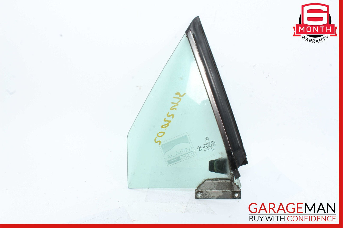 97-04 Mercedes R170 SLK230 SLK320 Rear Right Passenger Side Quarter Window Glass