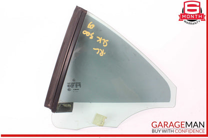 05-11 Mercedes R171 SLK300 Rear Left Side Door Quarter Window Glass OEM
