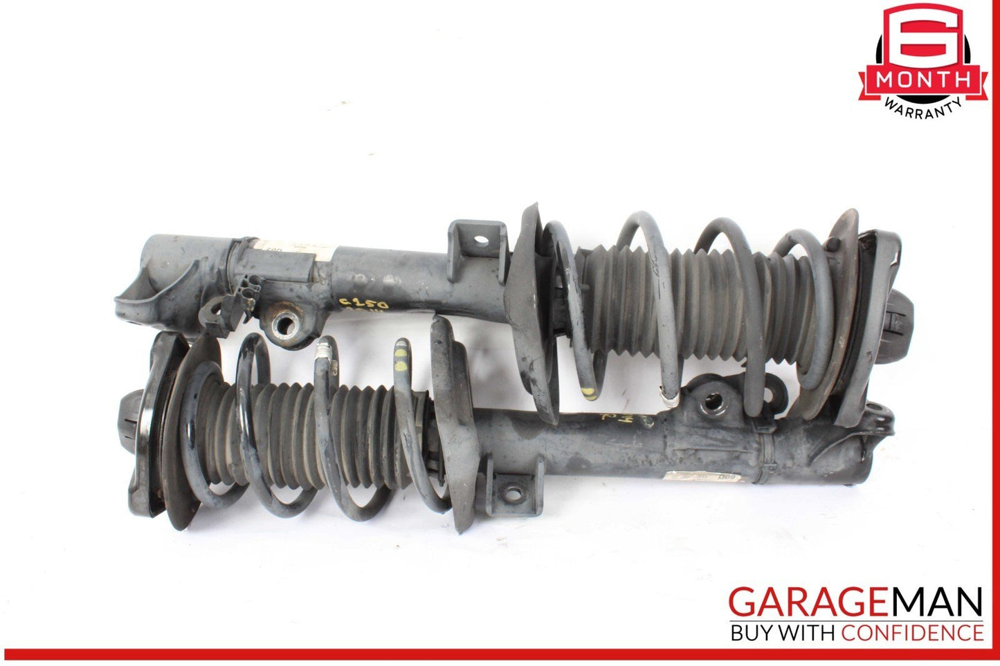 08-17 Mercedes W204 C250 CGI Front Left & Right Shock Strut Absorbers Set OEM