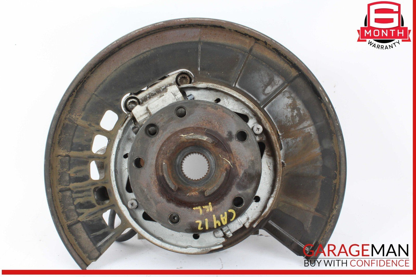 11-14 Porsche Cayenne 958 S Rear Left Side Driver Knuckle Spindle OEM