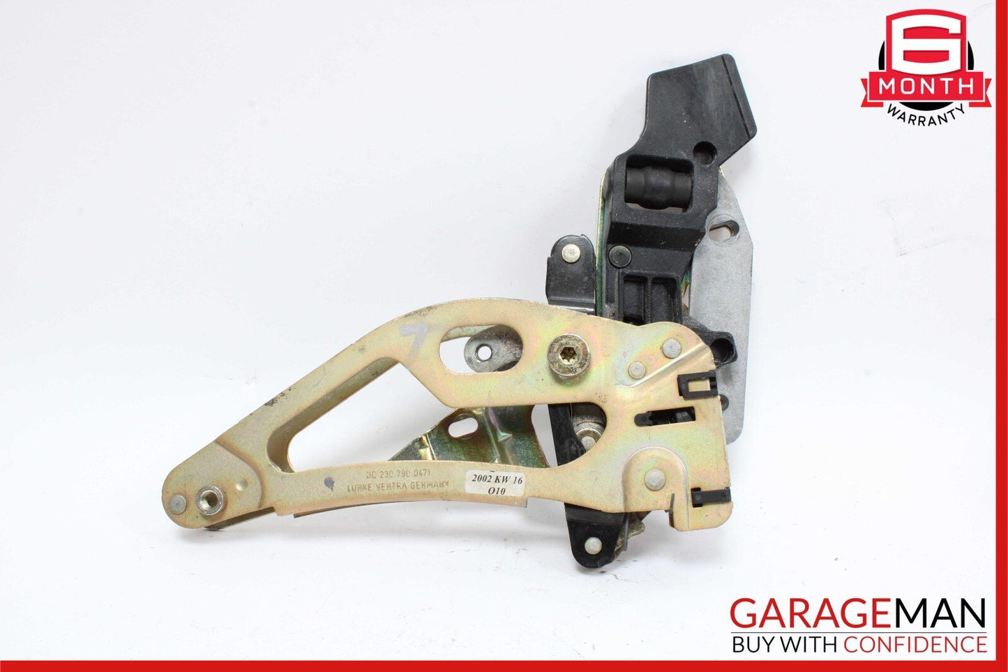 03-12 Mercedes R230 SL500 SL55 SL63 AMG Rear Right Trunk Lock Frame Cylinder