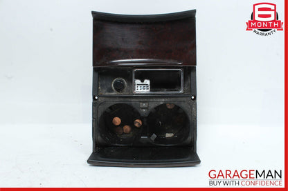 10-13 Mercedes W221 S600 S550 Ash Tray Ashtray Lighter Cup Holder Trim Assy Wood