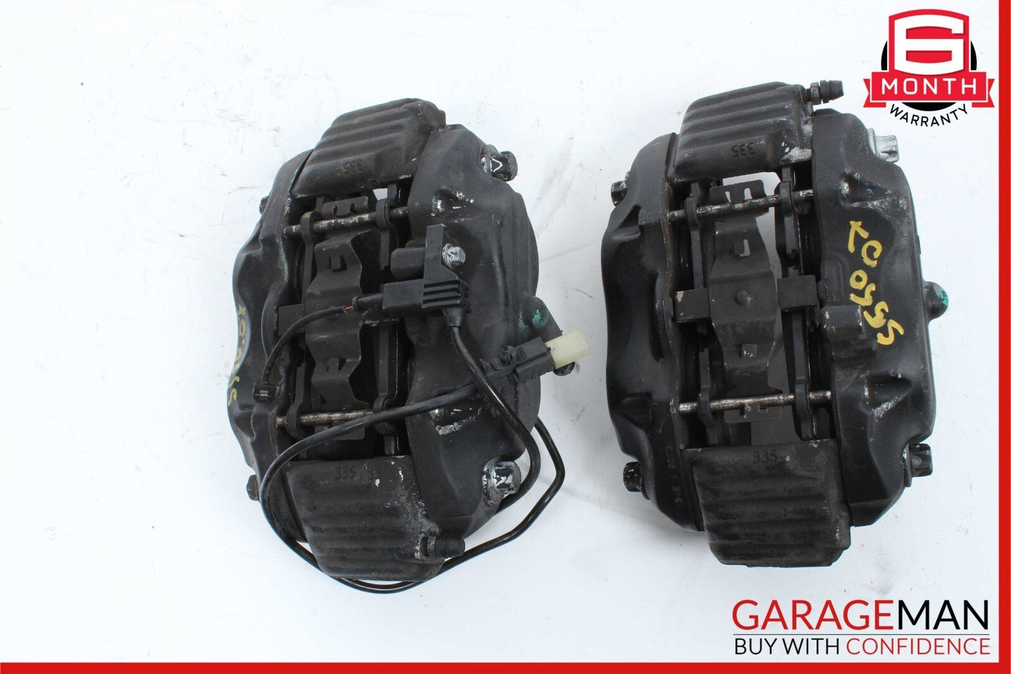 07-13 Mercedes W221 S550 CL550 Front Left &Right Brake Calipers Set of 2 OEM