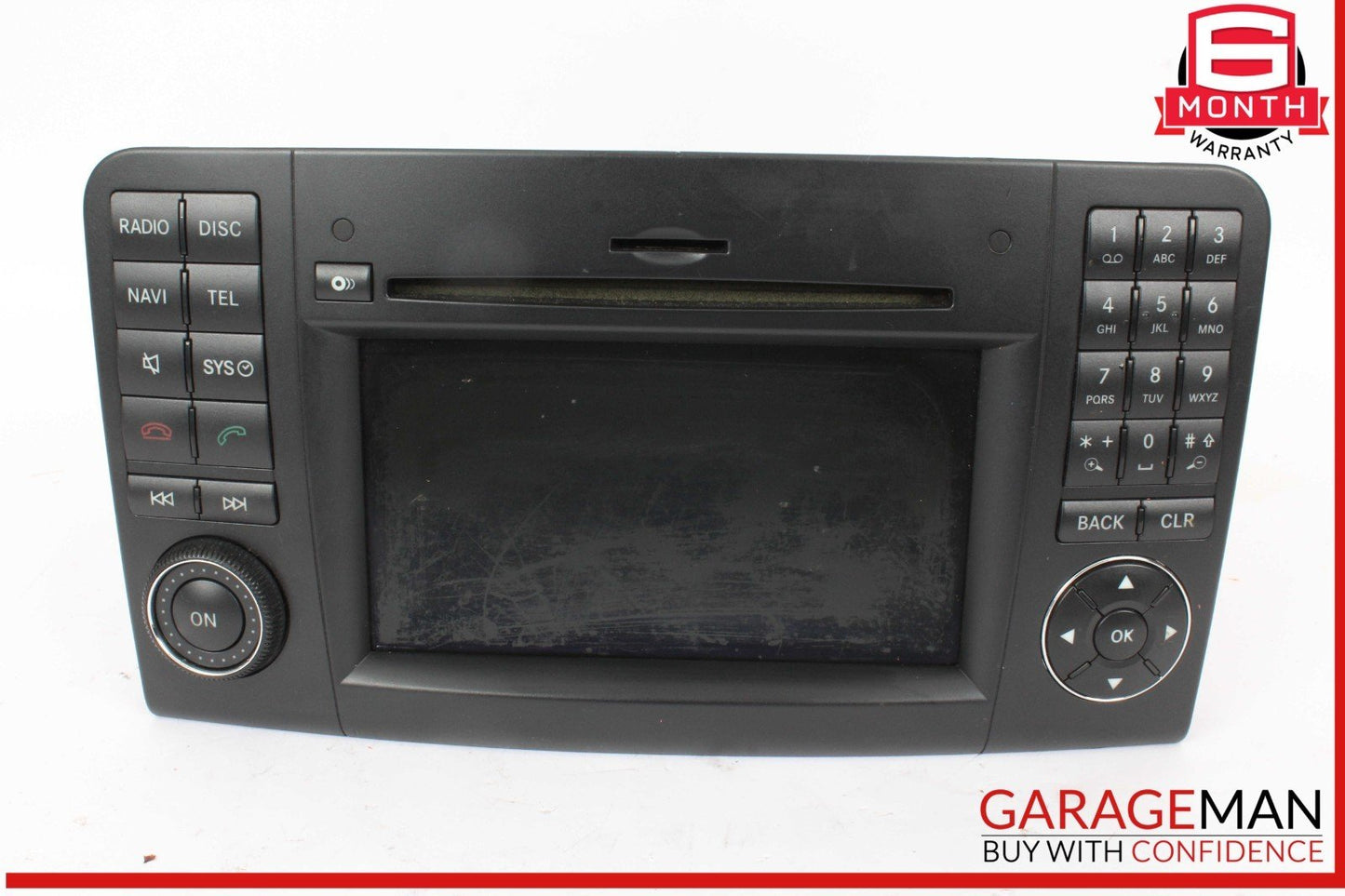 09-12 Mercedes X164 GL450 ML350 Command Head Unit Navigation Radio CD Player OEM