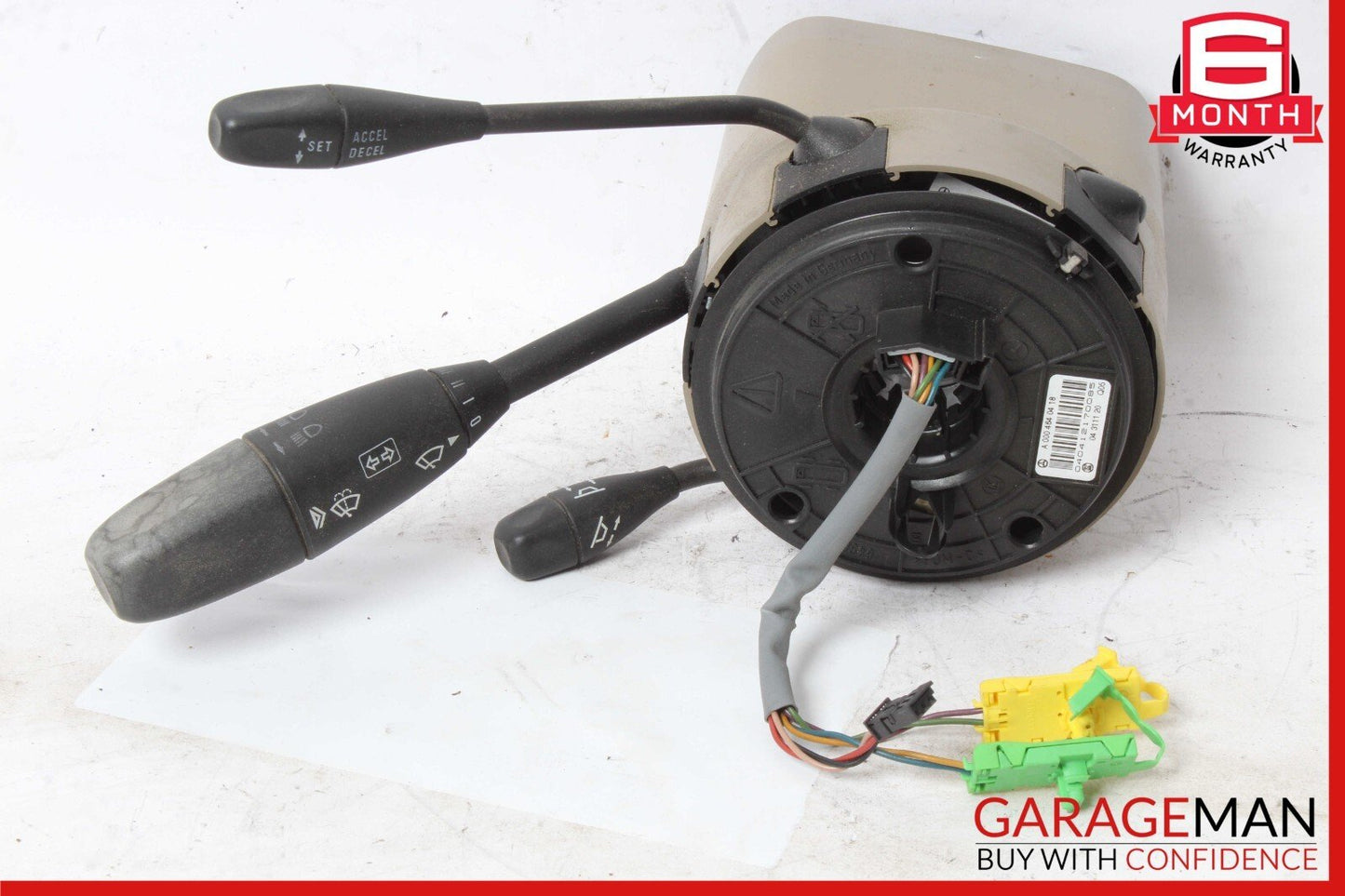 03-06 Mercedes R230 SL500 Steering Column Combination Switch Assembly Beige OEM