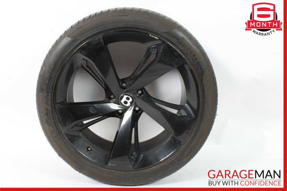 17-21 Bentley Bentayga Right / Left Side Wheel Tire Rim 10Jx22 ET28 OEM