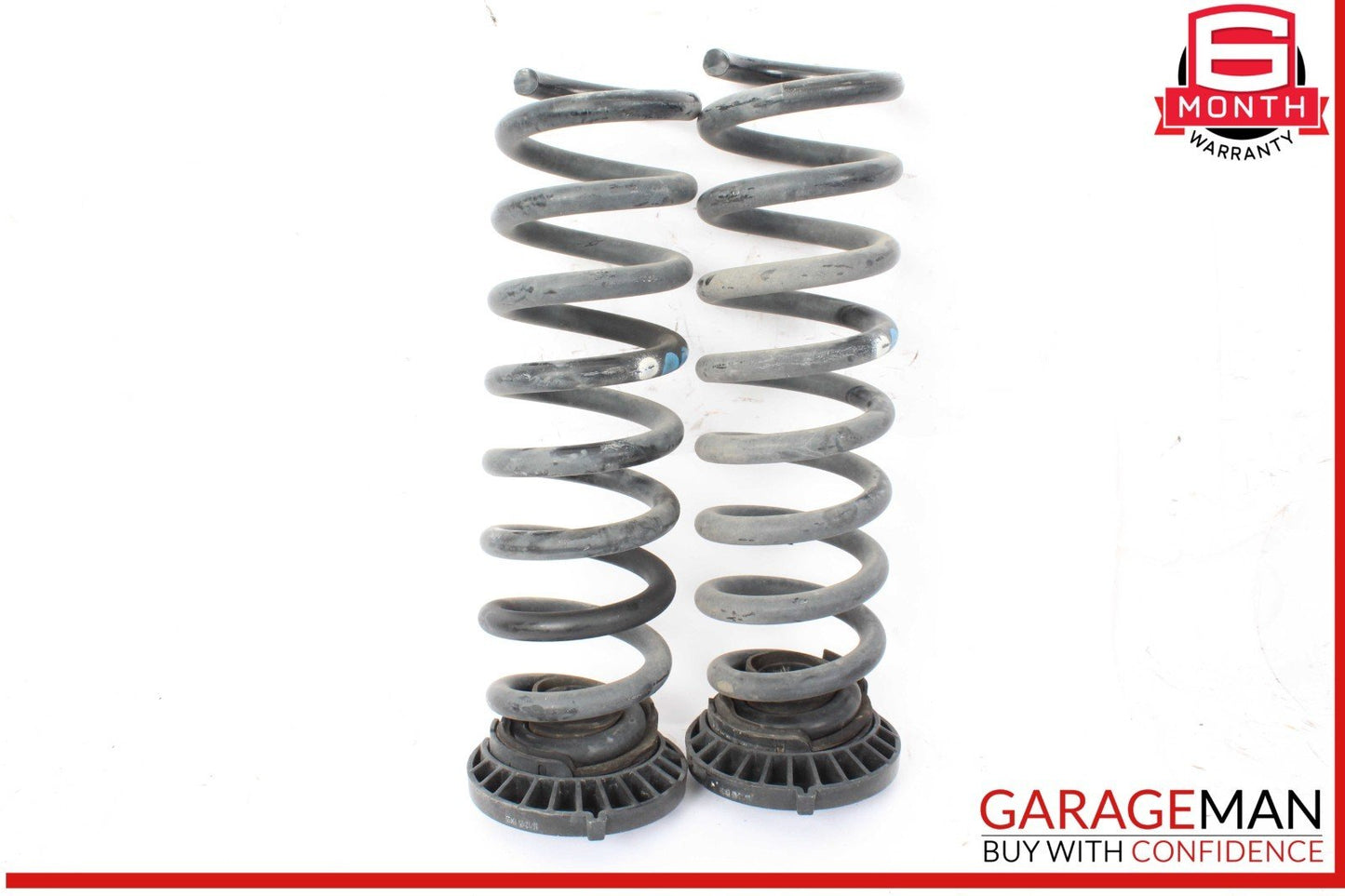 17-20 Mercedes W213 E300 Rear Right and Rear Left Coil Spring Set of 2 OEM