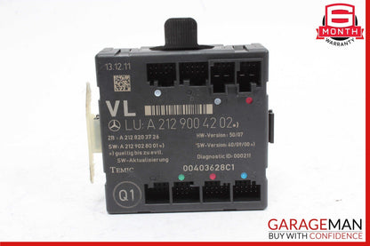 08-18 Mercedes W204 C250 SLK350 CLS400 Front Left Side Door Control Module Unit