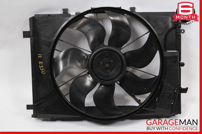 08-18 Mercedes W212 E350 C300 E250 Engine Radiator Cooling Fan Motor Assembly