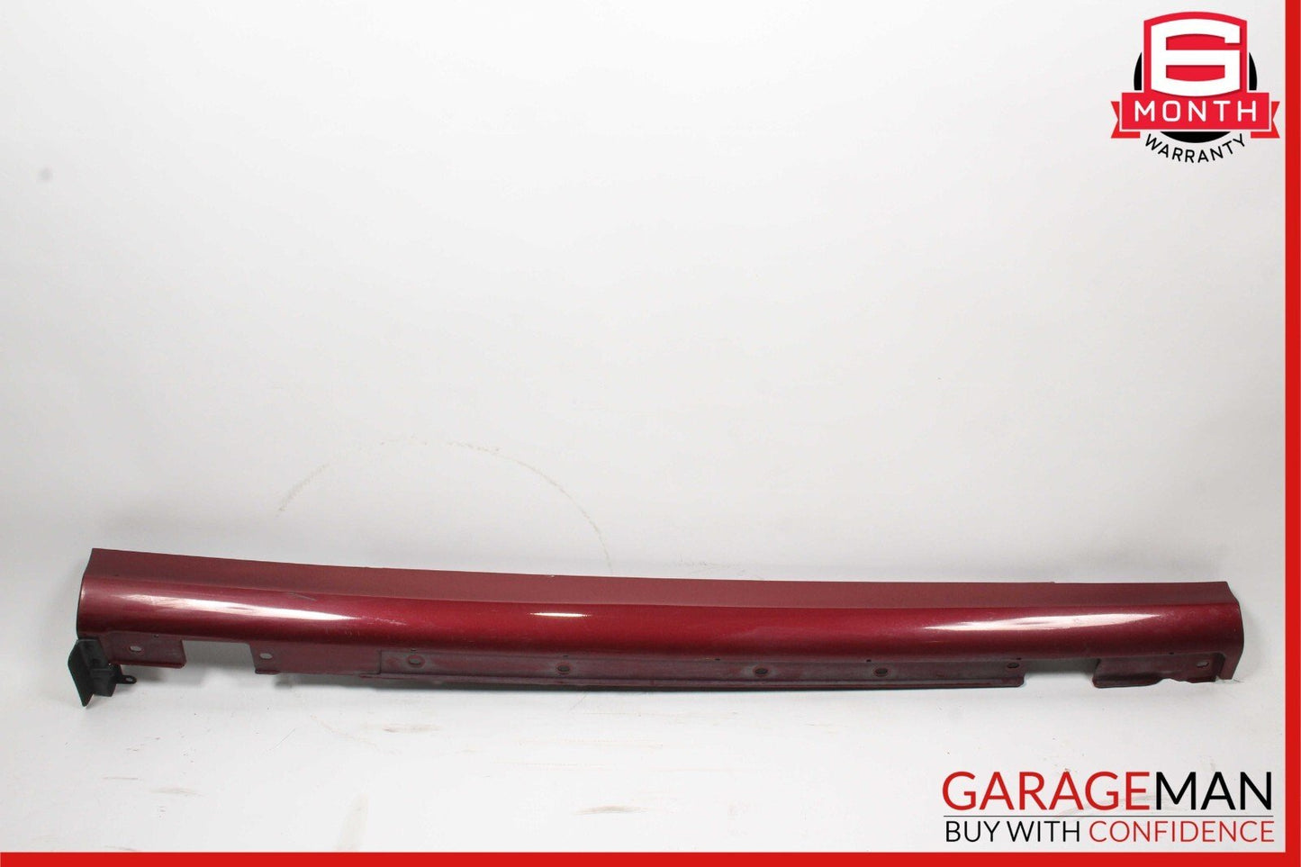 06-09 Mercedes W209 CLK350 CLK500 Right Rocker Molding Side Skirt Red OEM