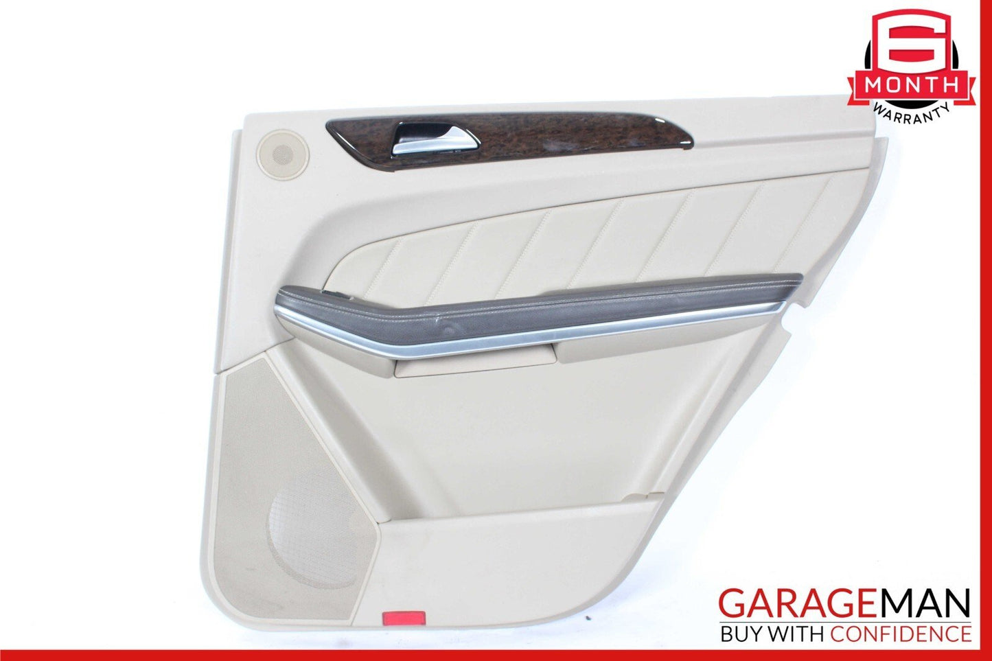 13-16 Mercedes X166 GL350 Rear Right Side Interior Door Panel Cover Trim Assy