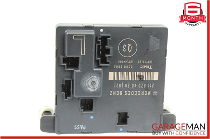 07-09 Mercedes W211 E350 E550 Rear Left Driver Side Door Controller Module Unit