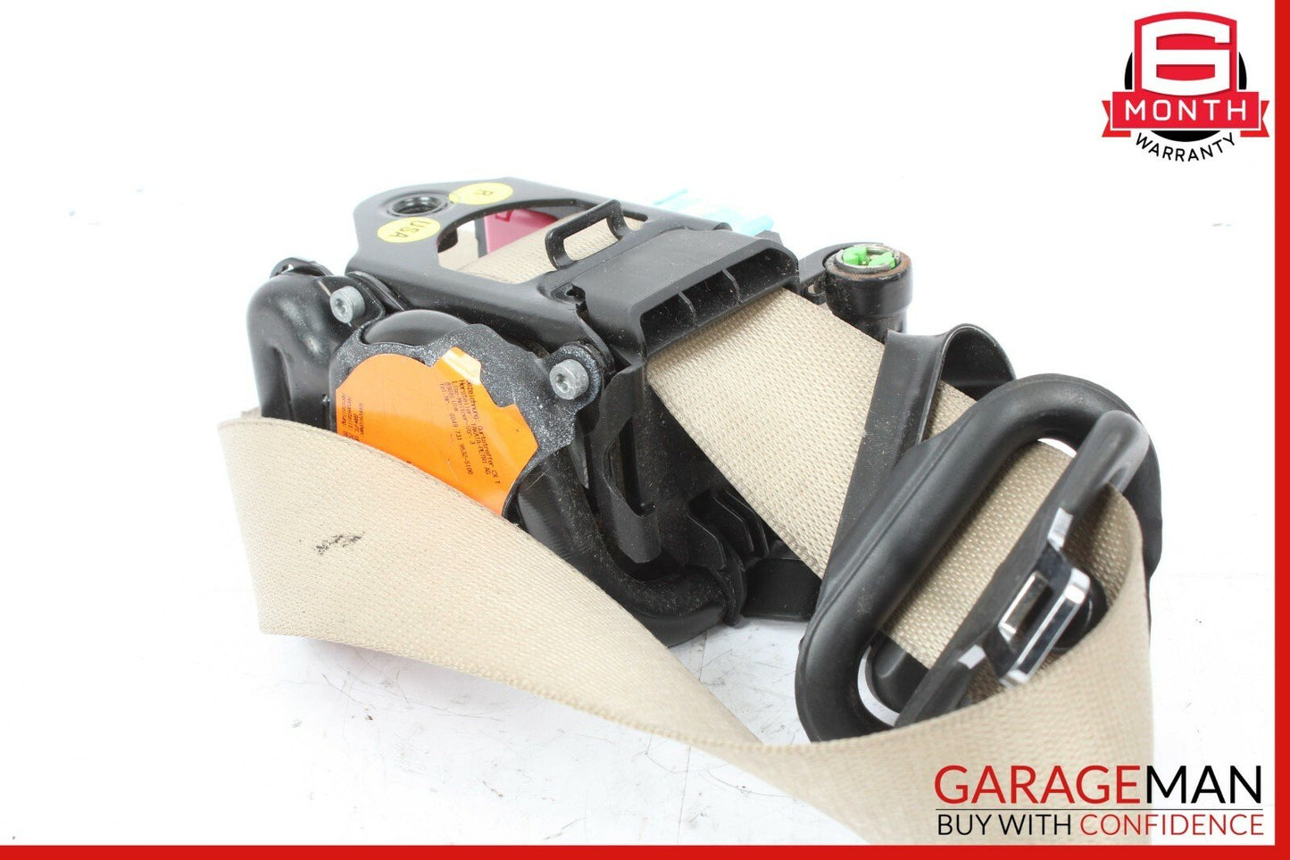 12-14 Mercedes W204 C350 Coupe Front Right Side Seat Belt Retractor Black