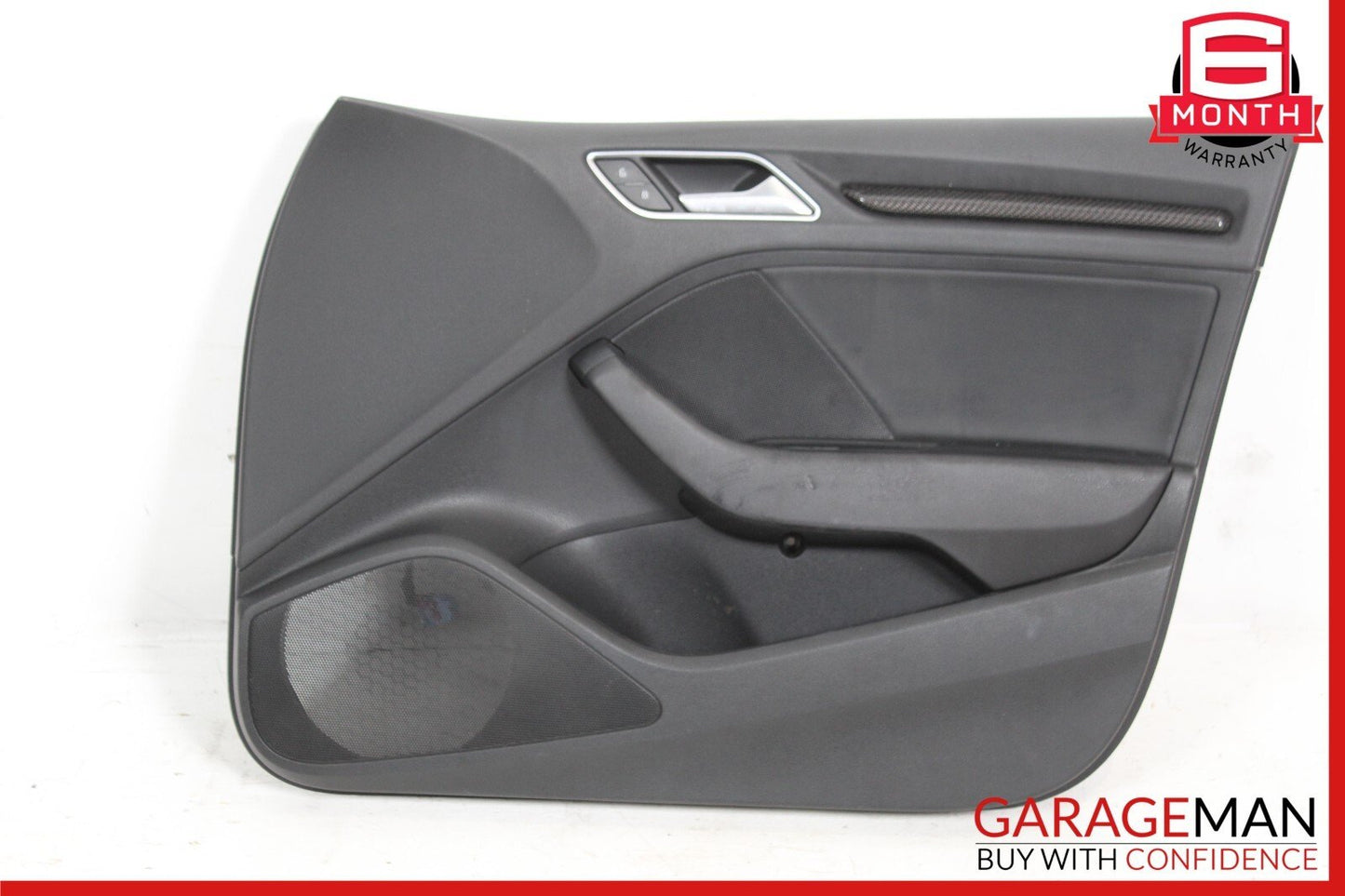 15-20 Audi A3 S3 Front Right Passenger Side Door Panel Black OEM