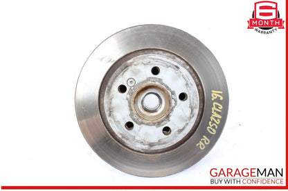 14-19 Mercedes W117 CLA250 Rear Right Side Spindle Knuckle w/ Rotor Disc OEM