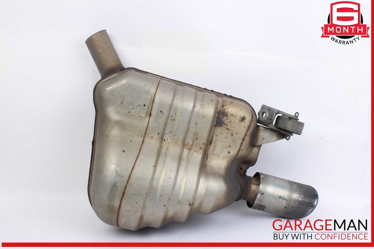 13-16 Audi A5 A4 Rear Left Driver Side Exhaust Muffler w/ Tip 8K0253611BA OEM