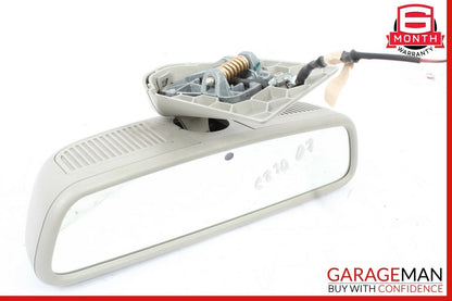 01-07 Mercedes W203 C230 C32 AMG Top Upper Interior Rear View Mirror Gray OEM