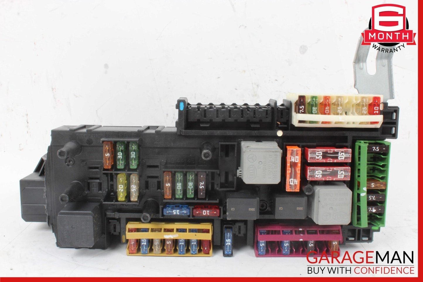 10-18 Mercedes W218 CLS500 E350 Rear Fuse Relay Box SAM Signal Acquisition OEM