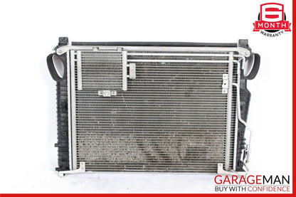 03-08 Mercedes R230 SL500 Engine Radiator A/C AC Air Condenser Oil Cooler Assy