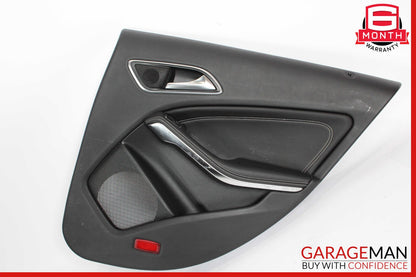 14-18 Mercedes W117 CLA250 Rear Right Side Interior Door Trim Panel Cover OEM