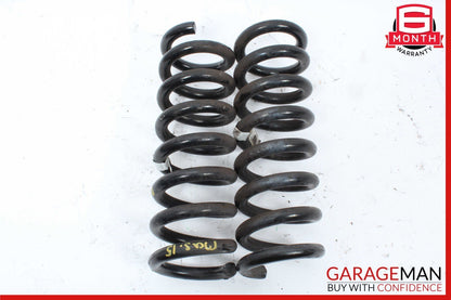 14-17 Maserati Ghibli Rear Right & Left Suspension Coil Spring Absorber Set OEM