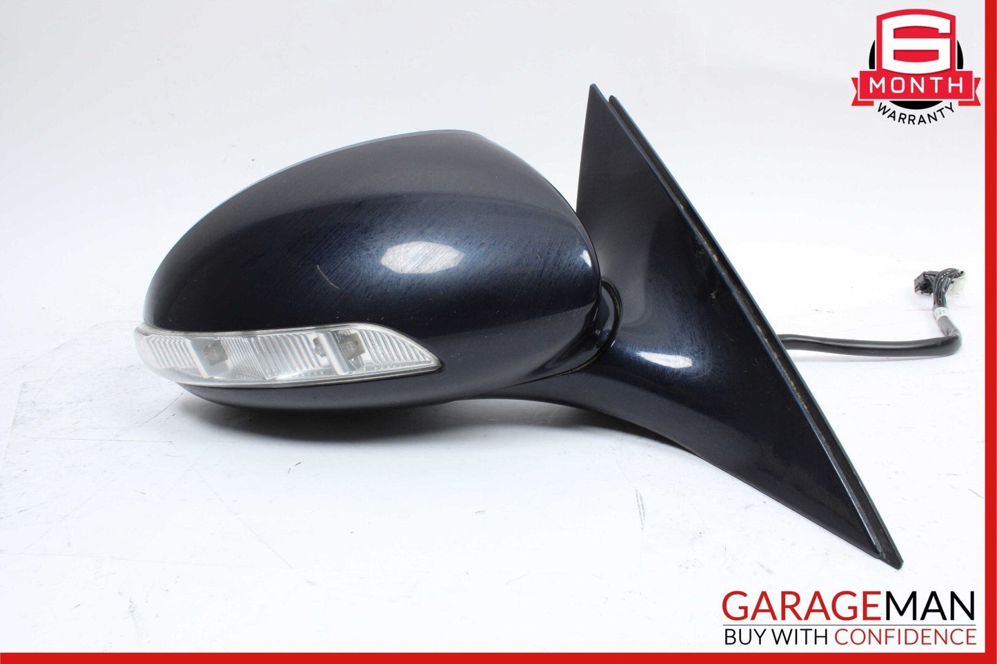 07-09 Mercedes W221 S550 S600 S63 Front Right Side Mirror Door Rear View Blue