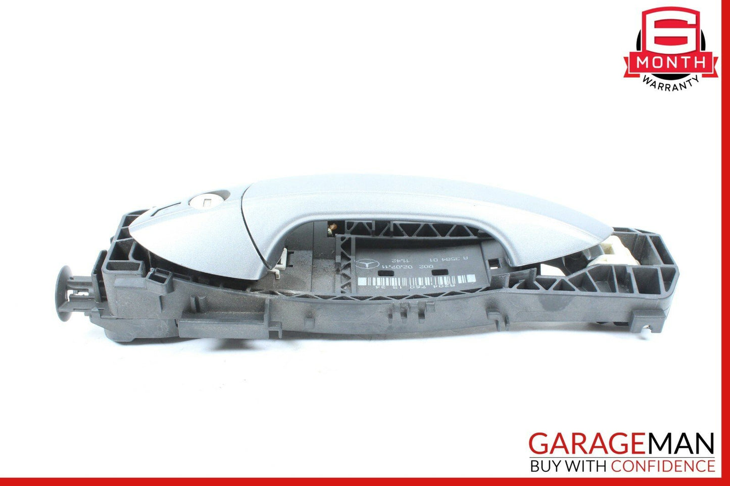 08-14 Mercedes W204 C250 Front Left Side Exterior Door Handle Assembly Gray OEM