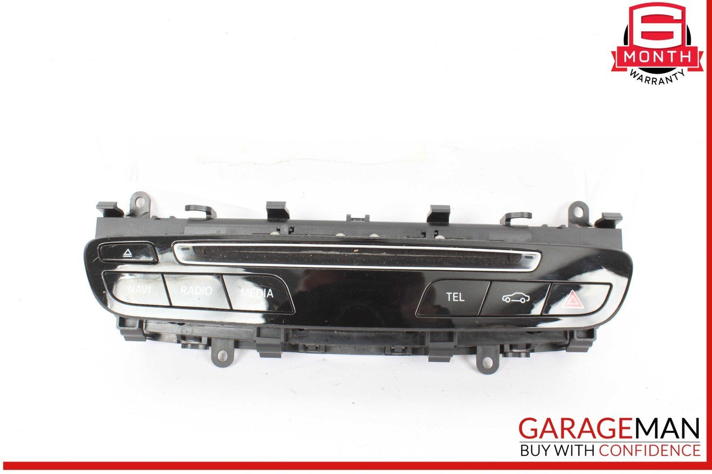 15-20 Mercedes X253 GLC350e C400 Media Center Dashboard Hazard Control Switch